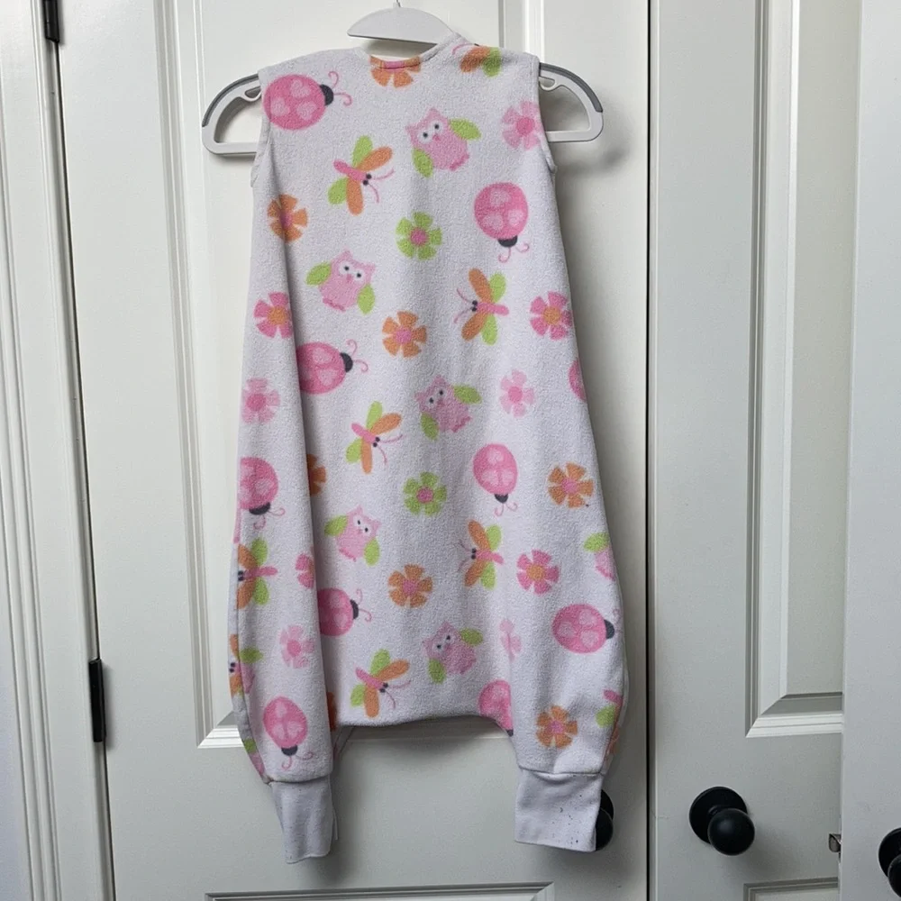 Halo Pink, Green and Orange Floral Owl Sleep Sack